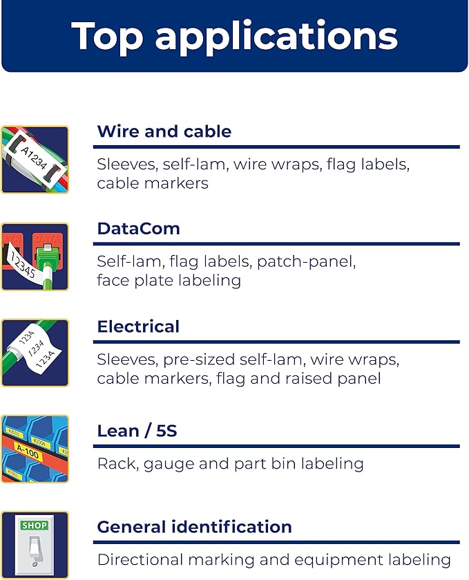 Brady M211 Portable Bluetooth Monochrome Label Printer, Yellow/Black