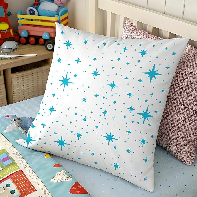6 Pcs DIY Reusable Star Pattern Painting Stencils Set PET Plastic Painting Templates for Wall Wood Craft Canvas Fabric Home Decor
