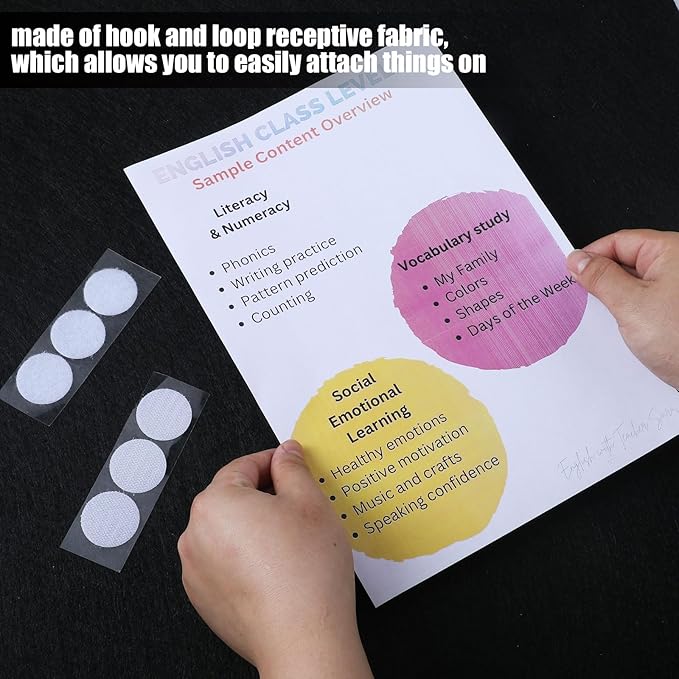 Paterr Trifold Poster Board with Storage Bag, Hook and Loop Fabric, Foldable 3 Panel Presentation Board for Science Fair and Exhibitions(Black,72 x 36 Inch)