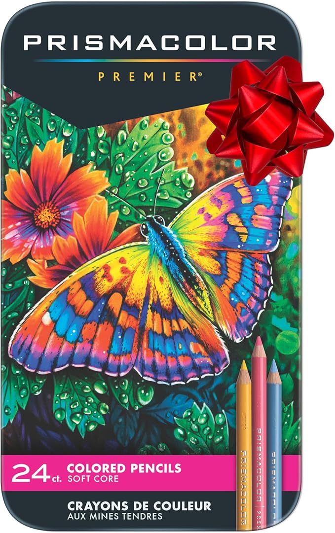 Prismacolor® Professional Thick Lead Art Pencils, Assorted Colors, Set Of 24 Pencils