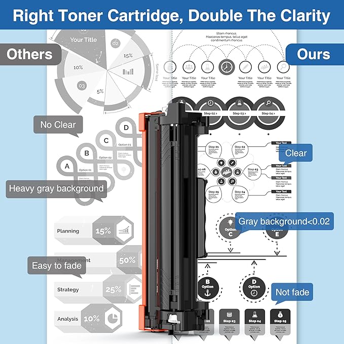 TOKYOINK TN830XL Toner TN830 Cartridges Replacement for Brother TN830 830XL Toner Compatible with DCP-L2640DW MFC-L2820DW HL-L2400D HL-L2460DW HL-L2405W HL-L2465DW HL-L2480DW Printer (1 Pack)
