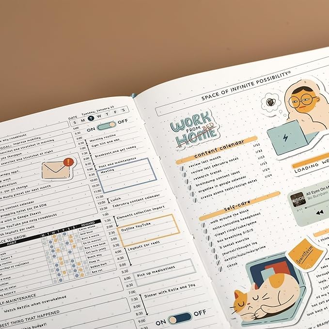 CAGIE Bullet Dotted Journal Notebook 320 Pages 100 GSM Paper Hardcover B5 Dot Grid Notebook Leather Journals for Writing Women Men Work Journaling, Green