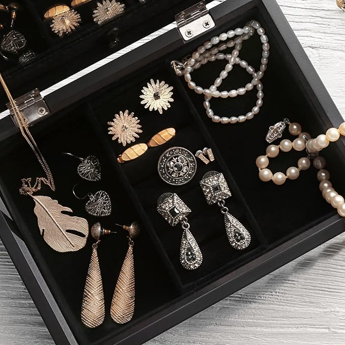 CRE8TIVE 12"x80" Self Adhesive Velvet Drawer Liners for Jewelry Thick Black Felt Velvet Wallpaper Peel and Stick Fabric Flocking Black Contact Paper Roll for Dresser Crafts Jewelry Box Lining Sticker