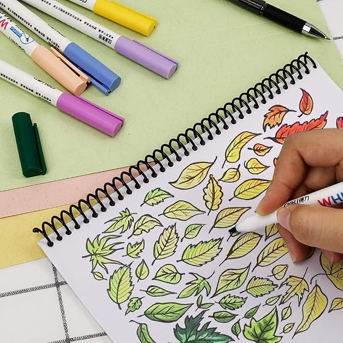 Rayson 1-1/8" Plastic Spiral Binding Coil, 240 Sheets Capacity, 4:1 Pitch 28.6mm Black Coil Binding Spines for Business and Educational Purposes, 50 Pack