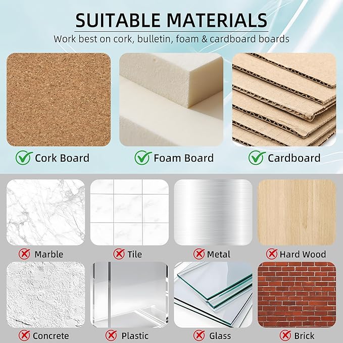 Pink Desk Accessories,220PCS Paper Clips and Binder Clips Small with Decorative Push Pins Cips for School Home Office Aesthetic Desk Accessories