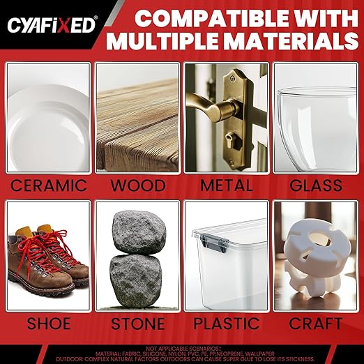 Super Glue Thick 113.6 Gram. Clear Heavy Duty All Purpose Ca Superglue Repair Wood Furniture Plastic Crafts Shoe Sole, Instant Cyanoacrylate Adhesive for Ceramic Leather Metal Glass Pottery Rubber