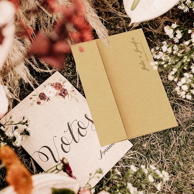 A7 Light Brown Kraft Envelopes Self Seal 1000 Pack, 120 GSM Printable Goefun 5x7 Mailing Envelopes for Invitations, Weddings, RSVP, Birthday, Photos, Documents and DIY Cards