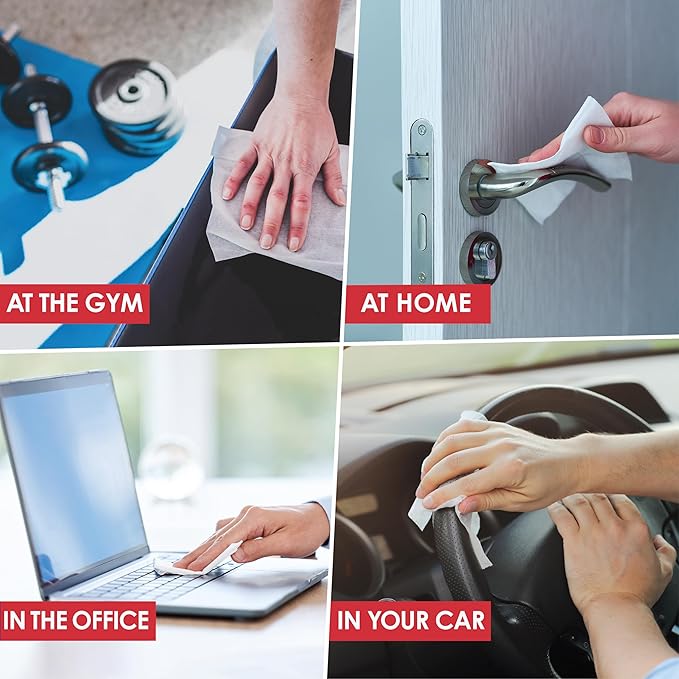 MEDIWIPER 80ct Alcohol-Free Hand Sanitizing Wipes Unscnted Wet Wipe, Hand Sanitizer (320 Wipes (80 * 4))