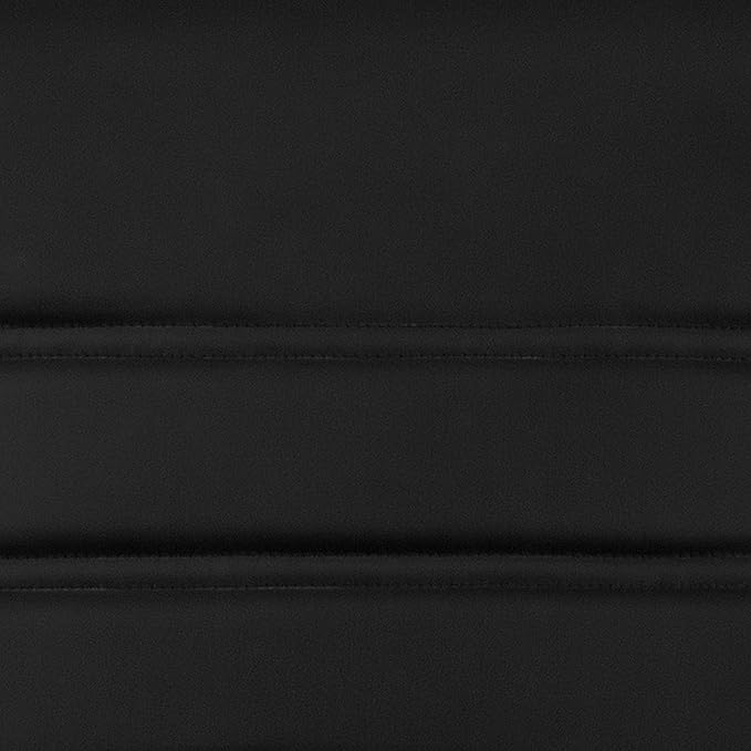 Flash Furniture Whitney High-Back Swivel LeatherSoft Desk Chair with Padded Seat and Armrests, Adjustable Height Padded Office Chair, Black/Chrome