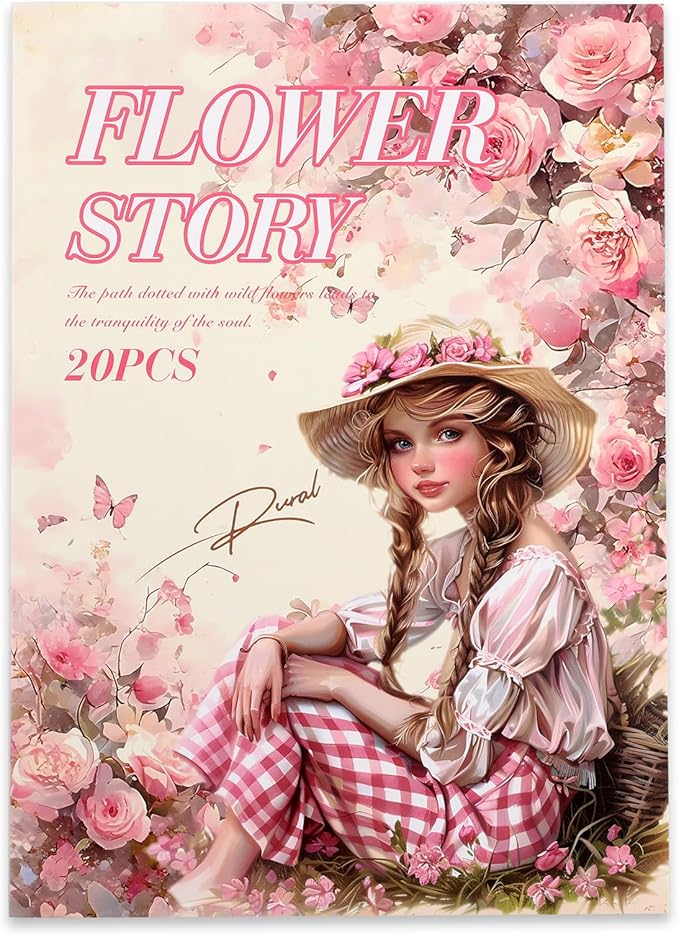 Scrapbook Stickers 20 Sheets 240 Pre-Cut Washi Stickers for Journaling PET Transparent Book Sticker Decorative or DIY Paper Crafts Arts and Crafting Projects