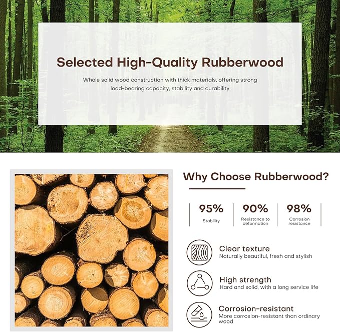 Wooden Coat Rack Stand - Coat Rack Freestanding with 9 Hooks, Adjustable Height, Clothes Hat Organizer, Heavy Duty Coat Hanger Stand for Bedroom, Entryway, Hallway, Office, Dorm, Walnut