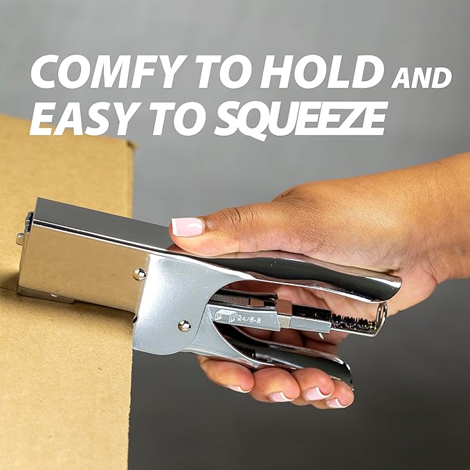 Officemate Classic Plier Stapler, Metal, Silver (97758)