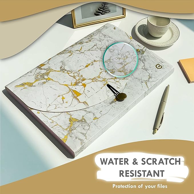 CNK File Folder Organizer with 13 Pocket Accordion Binder Expanding Folders for Document Receipt Paper Document Pocket Accordian Expandable Holder Files School Office Labels Letter Filing