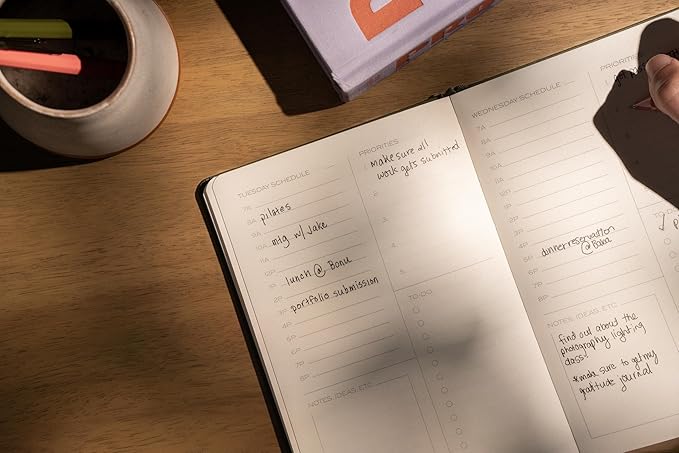 Anecdote 2025-2026 Planner: A Monthly, Weekly & Daily Planner 2025-2026 for Planning Your Success - A5 Size Hardcover Start Anytime and Achieve your Goals - Ink Blue