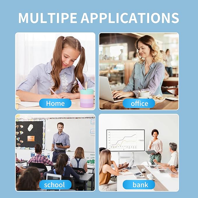 Replacement for HP 62XL Ink Cartridge Combo Pack Higher Yield 2 Pack Compatible for HP Ink 62 Envy 7645 5540 7640 5660 OfficeJet 5740 5741 8040 OfficeJet Mobile 200 250 (Black, Color)