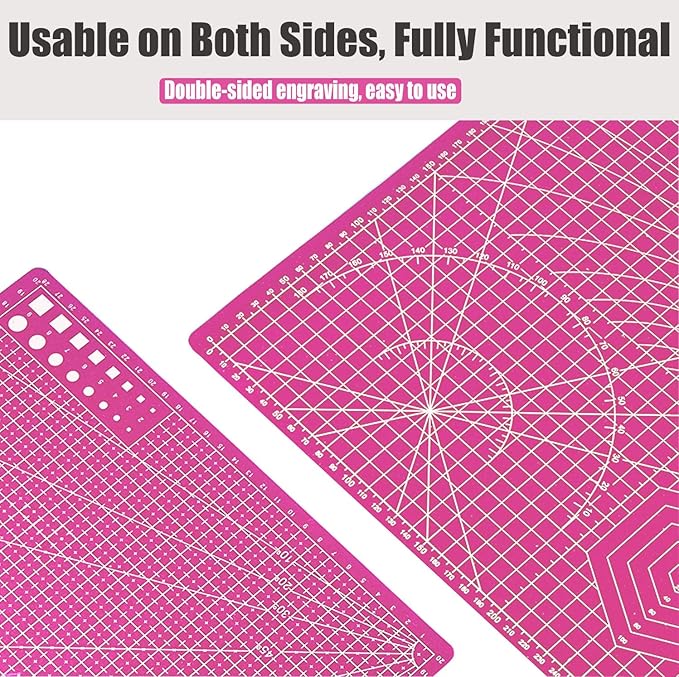 Exacto Knife Precision Carving Craft Hobby Knife Kit with 40 PCS Exacto Blades for DIY Art Work Cutting, Hobby, Scrapbooking, Stencil (Pink)