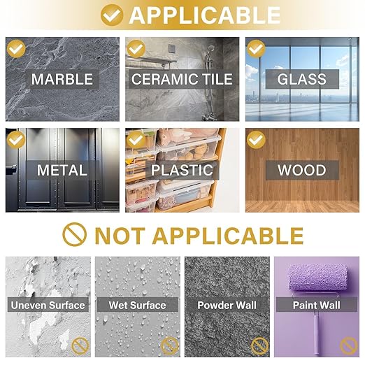 WINNOW Double Sided Mounting Tape - Strong Adhesion, Washable and Reusable, No Residue Removable Adhesive Tape for Walls, Bathroom, Mats, Picture Hanging (1.18 inches x 40 feet)