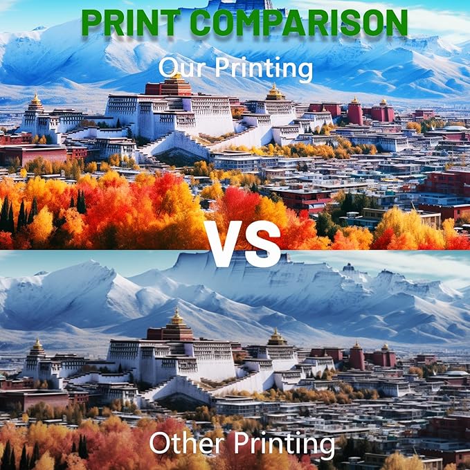 MX-60NT MX-61NT Toner Cartridges Set(61NTBA 61NTCA 61NTMA 61NTYA) Compatible for Sharp MX-2651 MX-3051 MX-3071 MX-3551 MX-3571 MX-4051 MX-4071 Printer