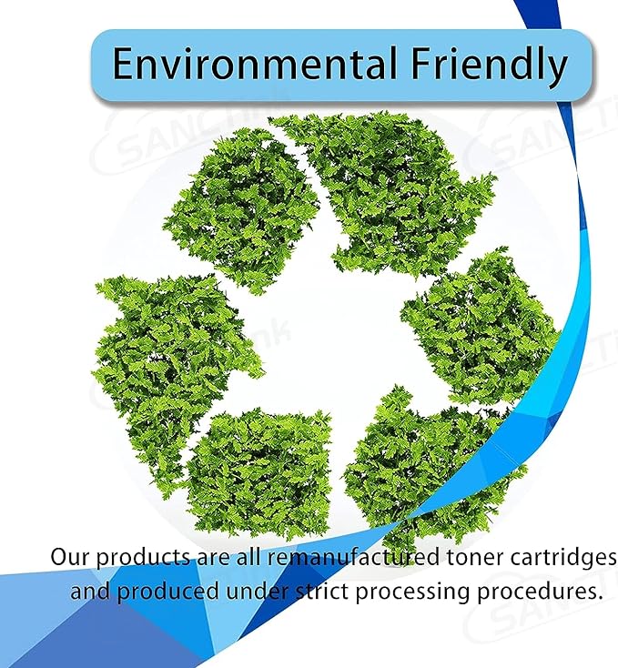 Remanufactured Toner Cartridge Replacement for Lexmark CS317 CS417 CS417dn CX317 CX317dn CX417 CS317dn CS517 CX517 CX417de 71B10K0 71B10C0 71B10M0 71B10Y0 71B0010 (High Yeild, 4-Pack)