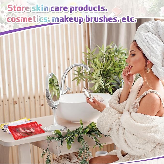 Zhehao 200 Pieces A6 Mesh Zipper Pouch Bulk Mesh Bags with Zipper Waterproof Small Pencil Pouches for School Office Supplies Organization 9.4 x 4.5 Inches (Bright Colors)