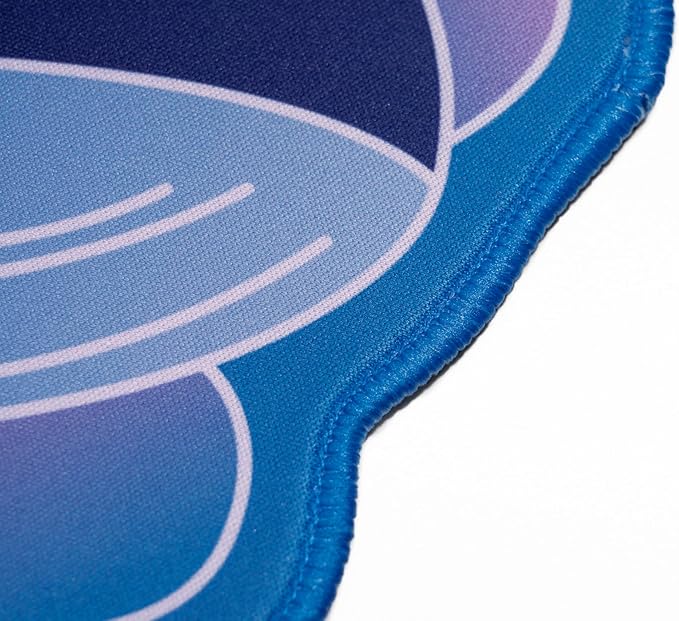 MELETRIX Unique Purple Whale Shape Mouse Pad, Extended Large Desk Mat for Keyboard and Mouse, Cute Funny Gaming Mousepad Keyboard Mat with Non-Slip Rubber Base for Office Home Desk Decor (Purple, S)