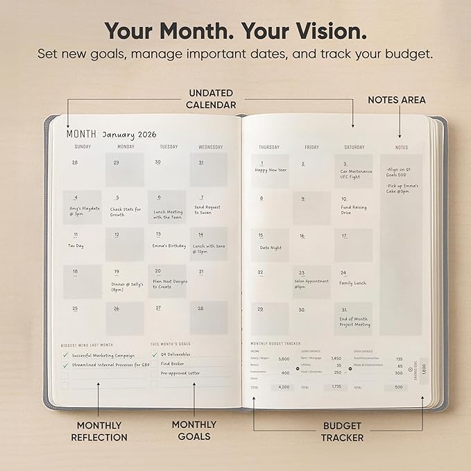 Hourly Planner & Appointment Book (8.5” x 11”) - Premium Hourly Planner with Daily Schedule & 30-Minute Time Slots for Better Time Management by PRODUCTIVITY STORE (A4, Gray)