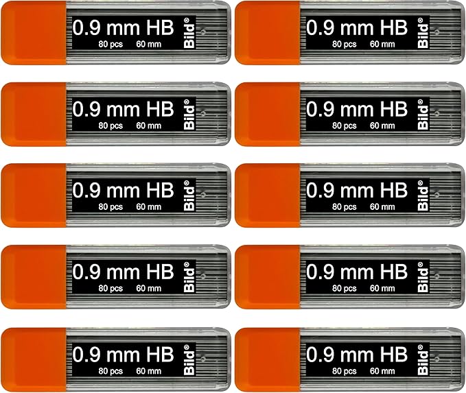 Bild Premium Mechanical Pencil Lead Refills (HB Mega, 0.9 mm)