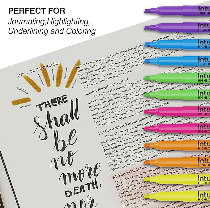 Assorted Color Highlighters, 120 Count, Chisel tip, Suitable for Office Supplies, School Supplies, and Home Office Essentials