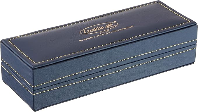 Conklin Duragraph Fountain Pen Turquoise Nights - Flex Nib, Dynamic Writing Tool with Vibrant Finish