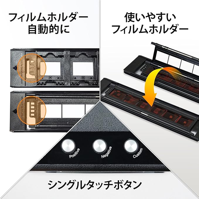 Plustek OpticFilm 135i Ai - Pro-Quality Film & Slide Scanner with 3rd Generation Lens System, Bundle SilverFast Ai Studio 9 + Advanced IT8 Calibration Target (3 Slide)