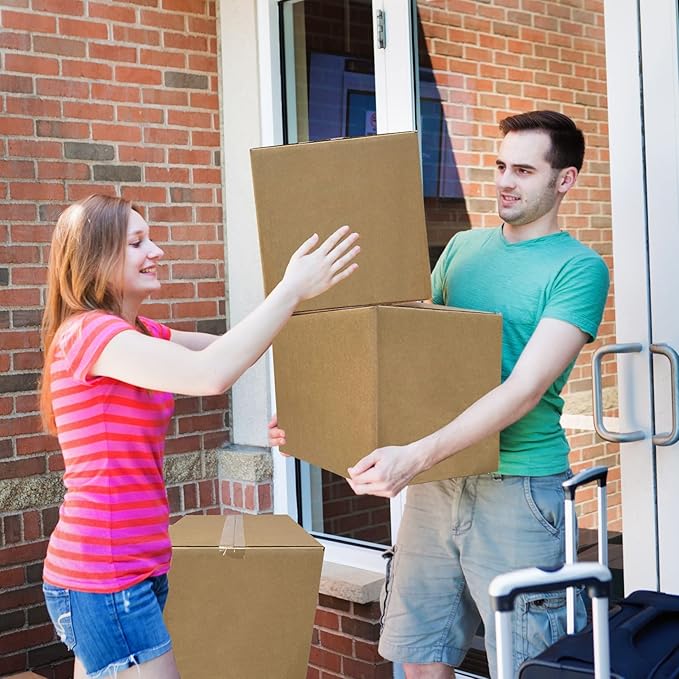 UBOXES 2 Room Economy Kit- 30 Moving Boxes, Bubble Roll, & Packing Tape