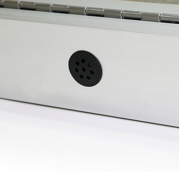 Ghent 36"x24" 1-Door Outdoor Enclosed Vinyl Bulletin Board, Shatter Resistant, with Lock, Satin Aluminum Frame - Ivory (PA13624VX-185), Made in The USA