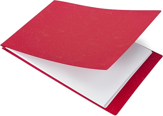Durable 11x17 Professional Compressed Fiberboard Report Covers – Pack of 10 (Executive Red)