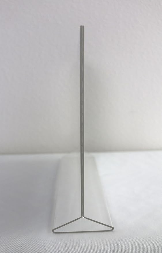 Dazzling Displays 11 x 8.5 Acrylic Sign Holder - Clear Top Load Paper Holder, Acrylic Sign Holder for Offices, Restaurants, and Retail Spaces (Single)