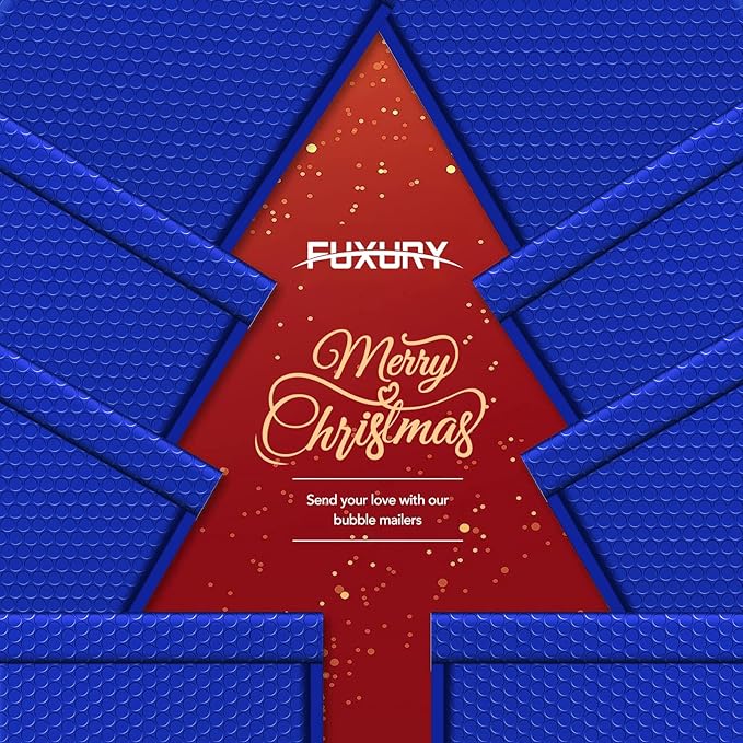 Fuxury Bubble Mailers 8.5x12 Inch 40 Pack Large Bubble Envelopes Opaque Cushioning Mailer for Small Business Mailing Books Clothes Makeup Supplies Royal Blue #2