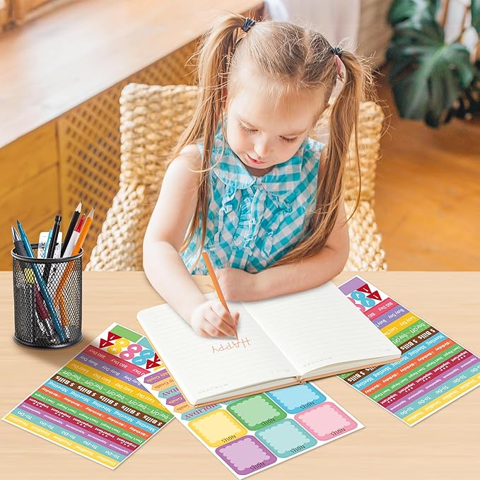 B1ykin Hardcover Ruled Journal Notebook with Planner Stickers, 196 Pages PU Leather Journal Notebook Journals Diary Notepad for Writing Travel Business Work School College Note Taking (Capybara)