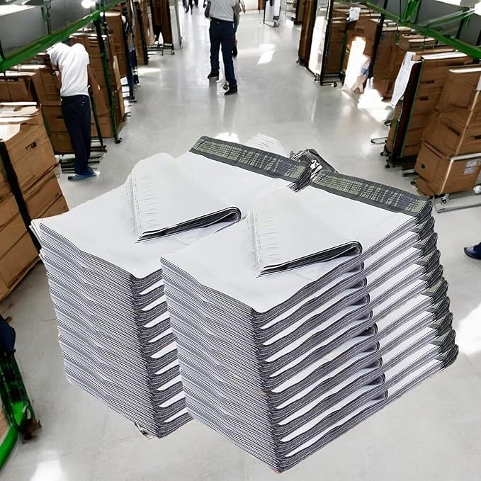 iMBAPrice 2000 - 6X9 Premium Matte Finish White Poly Mailers Envelopes Bags (iMBA-1PM-2000)