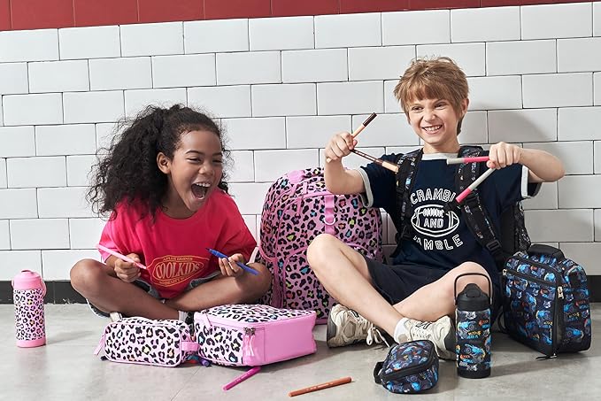 Choco Mocha Mermaid Pencil Case for Girls, Soft Pencil Case Kids Pencils Pouch for Kindergarten Girls, Pink