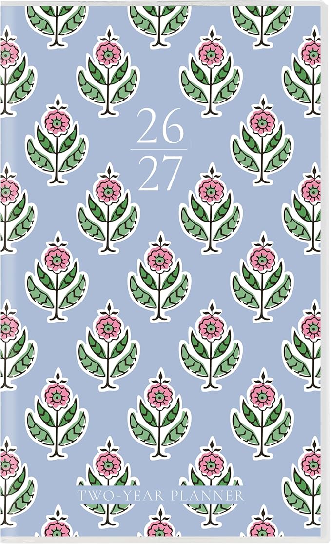 Graphique 2 Year Pocket Planner | 29 Month Organizer, Aug. 2025 – Dec. 2027 | Monthly Calendar & Notes Spreads | Marked Holidays | Fashion | 3.75” x 6"