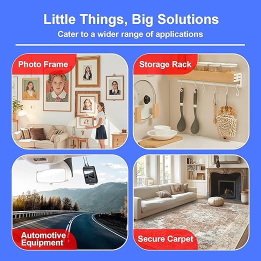 0.79in Made of 3M VHB Heavy Duty Double Sided Mounting Tape - No Damage, Heat Resistant, Waterproof, Clear Nano Adhesive Tape 9.85FT