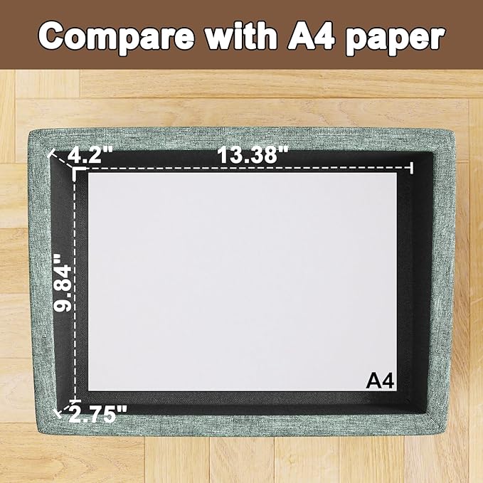 Small Footstool Ottoman, Footstool with Adjustable Lid, 11" Ottoman Foot Rest with Storage for Living Room, Bedroom, Couch, Enterway, Green