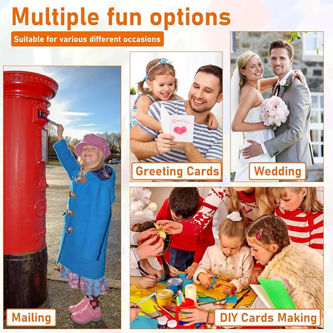 40 Sheets Candy Pink Cardstock 8.5 x 11 Scrapbooking Paper, 75lb Heavyweight Certificate Paper Card Stock for Wedding Invitations, School Crafting, Memus, Making Cards, Birthday Decorations