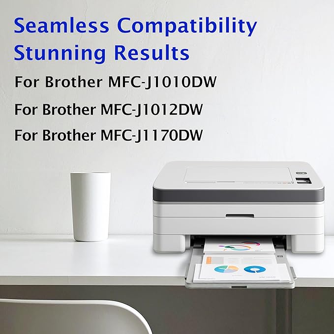 for Brother LC401XL LC406XL Ink Cartridges (2BK LC406XL Ink Cartridges)