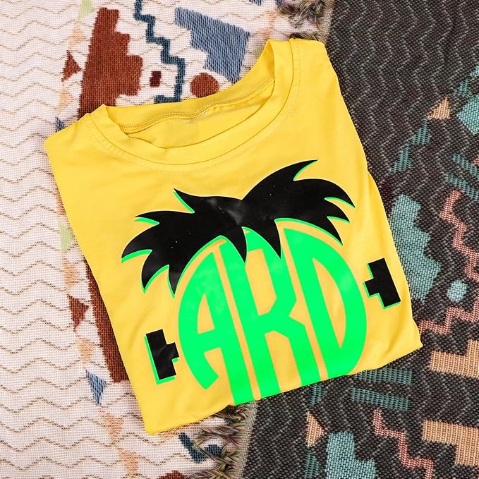 VINYL FROG Heat Transfer Vinyl Roll HTV Vinyl - 12" x5ft Neon Green Iron on Vinyl for T-Shirts, Heat Press Vinyl for DIY Craft Designs (Neon Green)