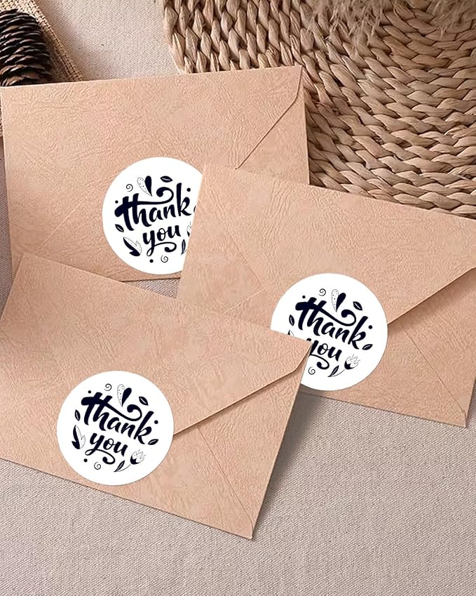 2 inch Round Thermal Labels, Thermal Printer Labels Sticker use for Barcode, Shipping, Customized, Circle Direct Thermal Stickers 600 PCS/1 Roll, White