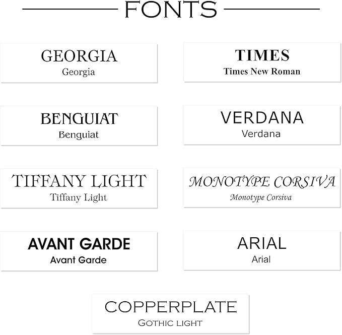 Providence Engraving Personalized Desk Name Plates - Custom Office Wall or Desk Name Plates With Aluminum Holder With Two Lines of Laser Engraved Text, 2" x 8"