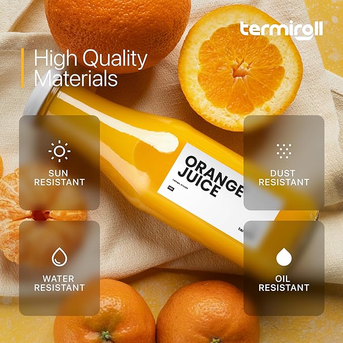 3x2 Thermal Label for Barcode, Price, Mailing & Name – 500 White Labels/Roll – Perforated – Compatible with Rollo, Zebra, iDPRT, Munbyn – Strong Adhesive, BPA-Free, Commercial Grade by Termiroll