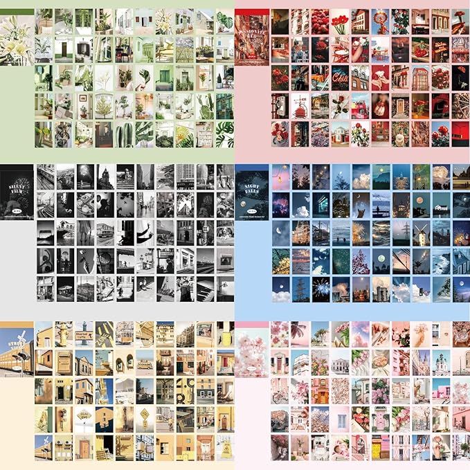 12 Sets 600 Sheets Washi Stickers for Journaling, Daily Quote Flower Nature Travel Stickers Vintage Aesthetic Scrapbook Sticker Set for Bullet Journal Art Diary Card Craft Gifts Planner Notebook