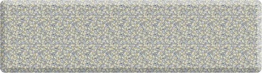 GelPro Anti-Fatigue Designer Comfort Kitchen Floor Mat Orchard Grey Lake 30x108