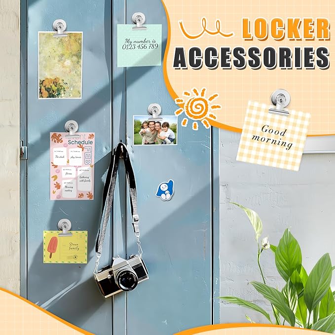 Grtard 300pack Magnetic Clips Heavy Duty, Magnet Clips for Fridge, Refrigerator Magnets, Scratch Free Magnets with Clip, Strong Magnetic Clip for Whiteboard, Refrigerator, Locker, Classroom